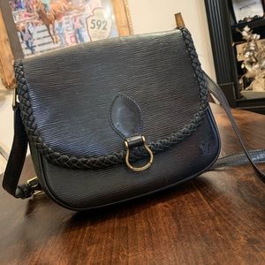 SOLD!! Authentic Louis Vuitton St Cloud GM black